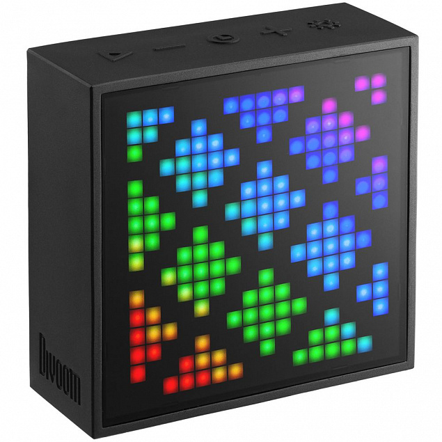 Беспроводная колонка с пиксельным дисплеем Timebox-Evo с логотипом в Балашихе заказать по выгодной цене в кибермаркете AvroraStore