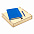 Подарочный набор Клайд, (синий) с логотипом в Балашихе заказать по выгодной цене в кибермаркете AvroraStore
