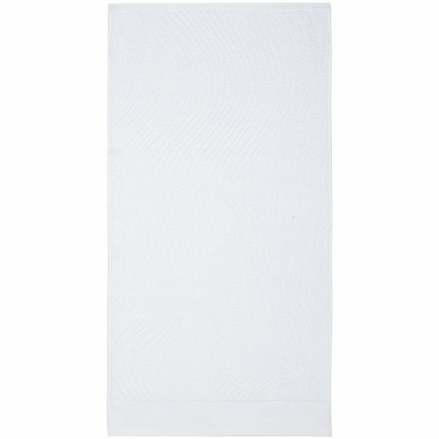 Полотенце New Wave, среднее, белое с логотипом в Балашихе заказать по выгодной цене в кибермаркете AvroraStore