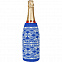 Чехол вязаный на бутылку/термос "Зимний орнамент" с логотипом в Балашихе заказать по выгодной цене в кибермаркете AvroraStore