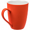 Кружка Good Morning с покрытием софт-тач, оранжевая с логотипом в Балашихе заказать по выгодной цене в кибермаркете AvroraStore