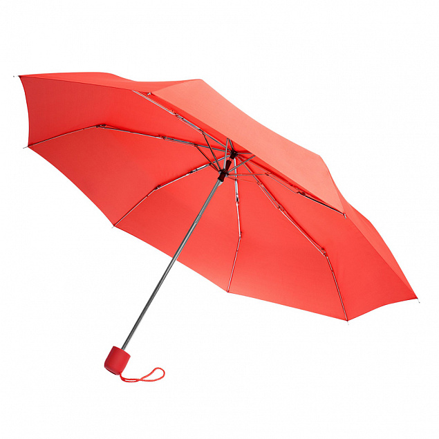 Зонт складной Lid - Красный PP с логотипом в Балашихе заказать по выгодной цене в кибермаркете AvroraStore
