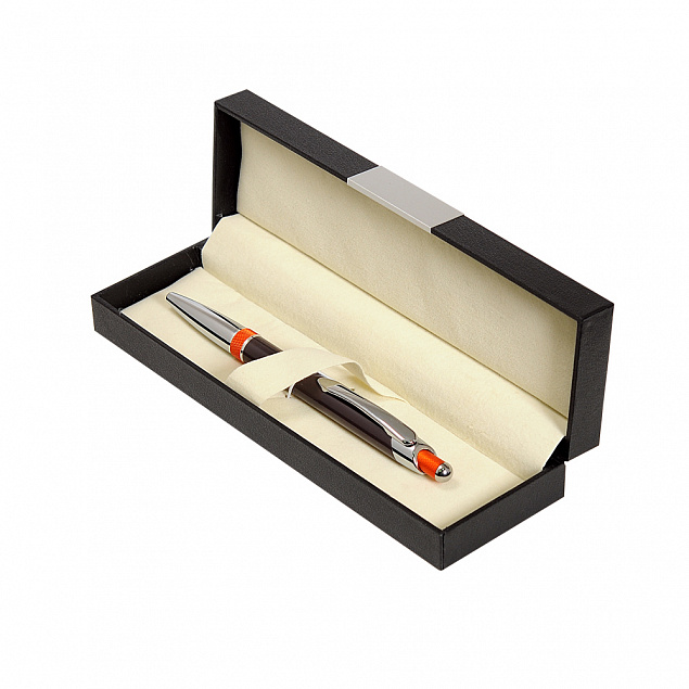 Коробка подарочная, футляр, пластик, с алюминиевой вставкой, для 1 ручки с логотипом в Балашихе заказать по выгодной цене в кибермаркете AvroraStore
