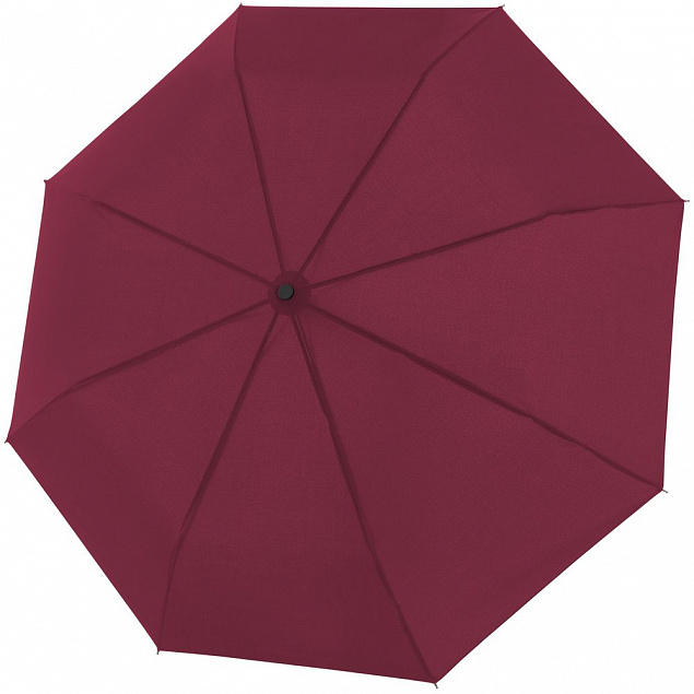 Складной зонт Fiber Magic Superstrong, бордовый с логотипом в Балашихе заказать по выгодной цене в кибермаркете AvroraStore