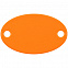 Шильдик металлический Alfa Oval, оранжевый неон с логотипом в Балашихе заказать по выгодной цене в кибермаркете AvroraStore