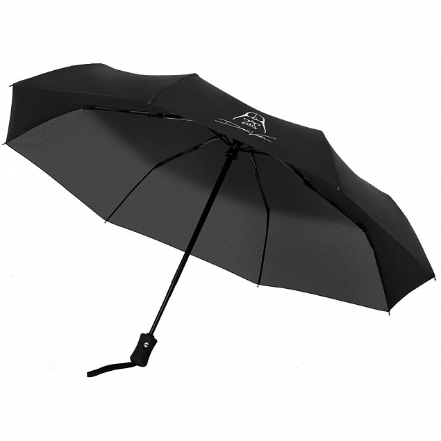 Зонт складной Darth Vader, черный с логотипом в Балашихе заказать по выгодной цене в кибермаркете AvroraStore