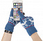 Сенсорные перчатки Raindeer, синие с логотипом в Балашихе заказать по выгодной цене в кибермаркете AvroraStore