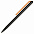 Шариковая ручка GrafeeX в чехле, черная с синим с логотипом в Балашихе заказать по выгодной цене в кибермаркете AvroraStore