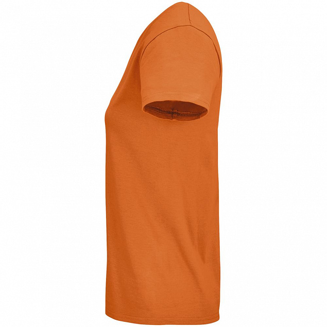 Футболка женская Pioneer Women, оранжевая с логотипом в Балашихе заказать по выгодной цене в кибермаркете AvroraStore