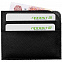 Чехол для карточек Linen, черный с логотипом в Балашихе заказать по выгодной цене в кибермаркете AvroraStore