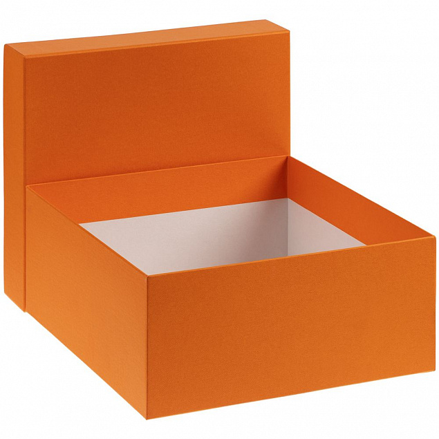 Коробка Satin, большая, оранжевая с логотипом в Балашихе заказать по выгодной цене в кибермаркете AvroraStore