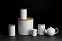 Емкость для хранения кофе Embossed, белая с логотипом в Балашихе заказать по выгодной цене в кибермаркете AvroraStore