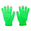 Перчатки для сенсорного экрана, зеленые с логотипом в Балашихе заказать по выгодной цене в кибермаркете AvroraStore