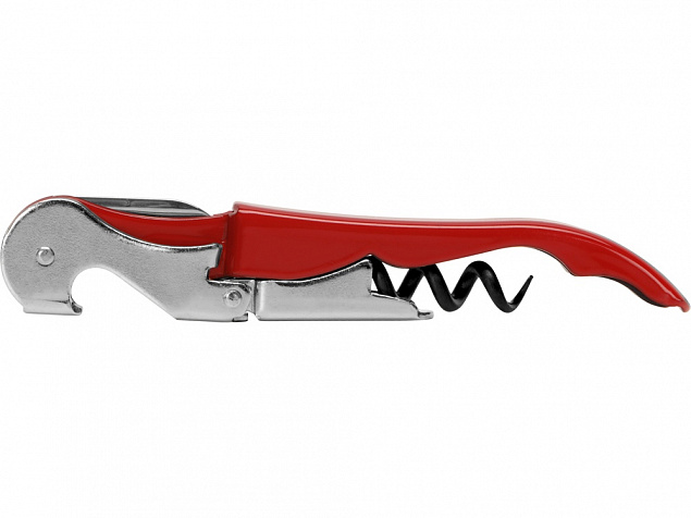 PULLTAPS BASIC FIRE RED/Нож сомелье Pulltap's Basic, красный с логотипом в Балашихе заказать по выгодной цене в кибермаркете AvroraStore