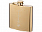 Золотистая плоская фляга Elixer объемом 175 мл, золотистый с логотипом в Балашихе заказать по выгодной цене в кибермаркете AvroraStore