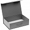 Коробка Case, подарочная, серебристая с логотипом в Балашихе заказать по выгодной цене в кибермаркете AvroraStore