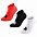 Набор из 3 пар спортивных носков Monterno Sport, черный, серый и белый с логотипом в Балашихе заказать по выгодной цене в кибермаркете AvroraStore