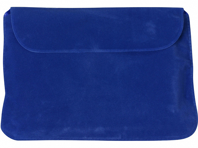 Подушка надувная Сеньос, синий классический с логотипом в Балашихе заказать по выгодной цене в кибермаркете AvroraStore