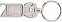 Брелок для ключей Euro Token с логотипом в Балашихе заказать по выгодной цене в кибермаркете AvroraStore