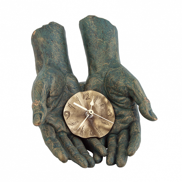 Скульптура "Время в твоих руках" с логотипом в Балашихе заказать по выгодной цене в кибермаркете AvroraStore