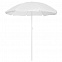 Зонт пляжный Mojacar, белый с логотипом в Балашихе заказать по выгодной цене в кибермаркете AvroraStore