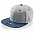 Бейсболка "FADER ", 6 клиньев, плоский козырек, застежка ПВХ с логотипом в Балашихе заказать по выгодной цене в кибермаркете AvroraStore
