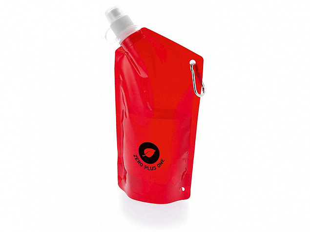 Емкость для питья Cabo с карабином, объем 600 мл с логотипом в Балашихе заказать по выгодной цене в кибермаркете AvroraStore