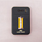 Универсальный аккумулятор OMG Flash 5 (5000 мАч) с подсветкой и soft touch, черный, 9,8х6.3х1,3 см с логотипом в Балашихе заказать по выгодной цене в кибермаркете AvroraStore