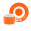 Чайная пара фарфоровая 220см³ &quot;экспресс&quot; &quot;Sunrise&quot; (7С1669Ф34), оранжевый, в коробке с логотипом в Балашихе заказать по выгодной цене в кибермаркете AvroraStore