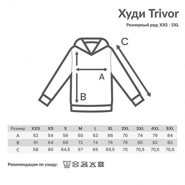 Худи Iqoniq Trivor из переработанного полиэстера AWARE™, унисекс, 240 г/м² с логотипом в Балашихе заказать по выгодной цене в кибермаркете AvroraStore