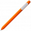 Ручка шариковая Slider, оранжевая с белым с логотипом в Балашихе заказать по выгодной цене в кибермаркете AvroraStore