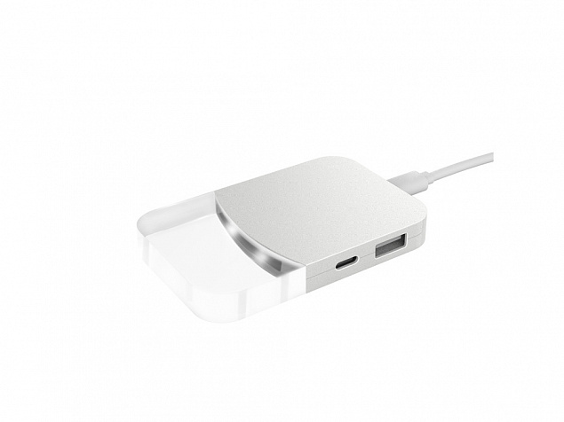 USB хаб Mini iLO Hub с логотипом в Балашихе заказать по выгодной цене в кибермаркете AvroraStore