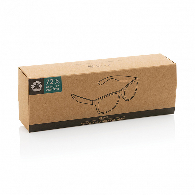 Солнцезащитные очки Gleam из переработанного пластика RCS с логотипом в Балашихе заказать по выгодной цене в кибермаркете AvroraStore