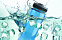 Спортивная бутылка Pinnacle Sports, голубая с логотипом в Балашихе заказать по выгодной цене в кибермаркете AvroraStore