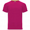 Спортивная футболка MONACO унисекс, ТЕМНО-РОЗОВЫЙ XS с логотипом в Балашихе заказать по выгодной цене в кибермаркете AvroraStore