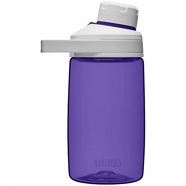 Спортивная бутылка Chute 400, фиолетовая с логотипом в Балашихе заказать по выгодной цене в кибермаркете AvroraStore