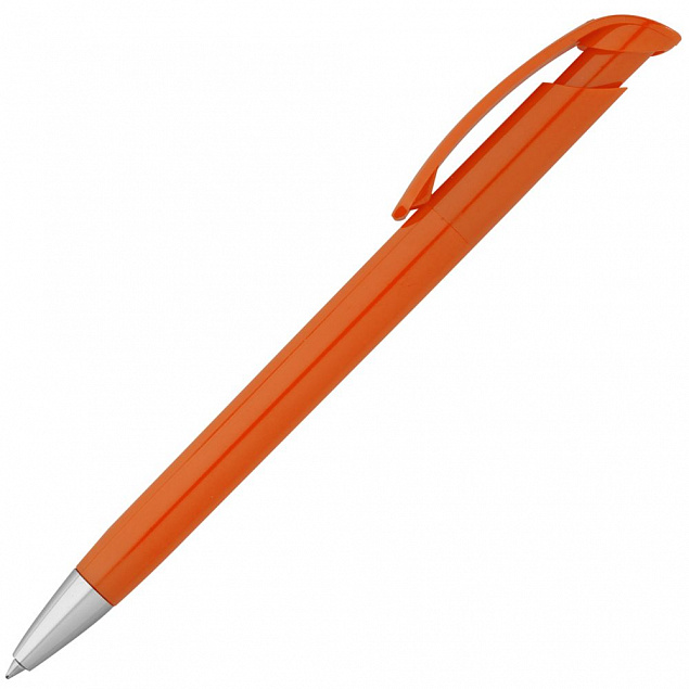 Ручка шариковая Bonita, оранжевая с логотипом в Балашихе заказать по выгодной цене в кибермаркете AvroraStore