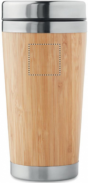 Термокружка с бамбуком с логотипом в Балашихе заказать по выгодной цене в кибермаркете AvroraStore