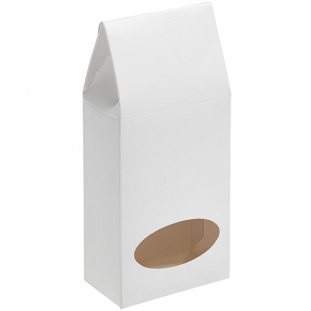 Коробка с окном English Breakfast, белая с логотипом в Балашихе заказать по выгодной цене в кибермаркете AvroraStore