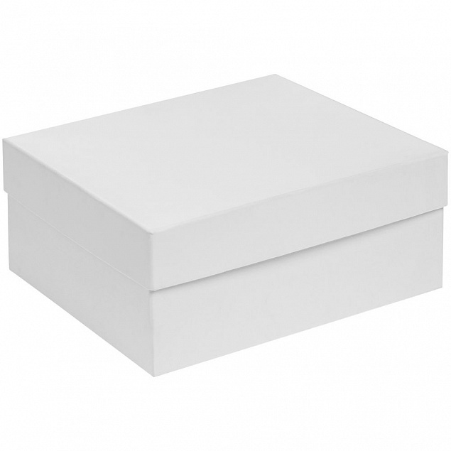 Коробка Satin, большая, белая с логотипом в Балашихе заказать по выгодной цене в кибермаркете AvroraStore