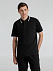 Рубашка поло мужская с контрастной отделкой PRACTICE 270 черная с логотипом в Балашихе заказать по выгодной цене в кибермаркете AvroraStore