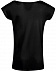 Футболка женская MARYLIN 110, черная с логотипом в Балашихе заказать по выгодной цене в кибермаркете AvroraStore