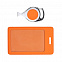 Чехол для пропуска с ретрактором Dorset, оранжевый с логотипом в Балашихе заказать по выгодной цене в кибермаркете AvroraStore