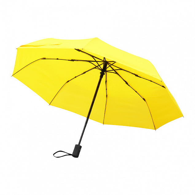 Автоматический противоштормовой зонт Vortex, желтый с логотипом в Балашихе заказать по выгодной цене в кибермаркете AvroraStore