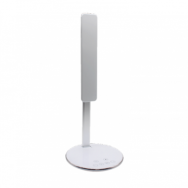 Настольная лампа Starklight с беспроводной зарядкой (белый) с логотипом в Балашихе заказать по выгодной цене в кибермаркете AvroraStore