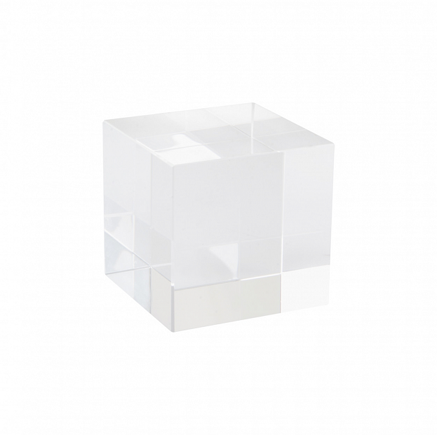Награда Tampa - стеклянный куб с логотипом в Балашихе заказать по выгодной цене в кибермаркете AvroraStore