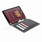Обложка для паспорта Quebec с защитой от сканирования RFID, черный с логотипом в Балашихе заказать по выгодной цене в кибермаркете AvroraStore