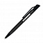 Шариковая ручка Grunge, черная с логотипом в Балашихе заказать по выгодной цене в кибермаркете AvroraStore