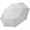 Зонт складной Fiber Alu Light, белый с логотипом в Балашихе заказать по выгодной цене в кибермаркете AvroraStore