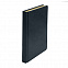 Ежедневник недатированный Joy, А5,  темно-синий, белый блок, золотой обрез с логотипом в Балашихе заказать по выгодной цене в кибермаркете AvroraStore